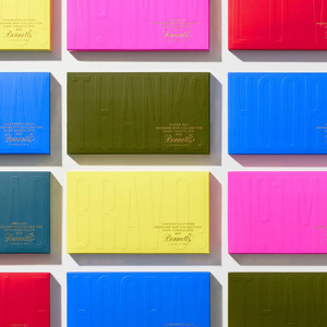 Custom Color Coated Paper Chocolate Packaging Luxury Magnetic Book Shape Box with Logo Customize - Product Image 6
