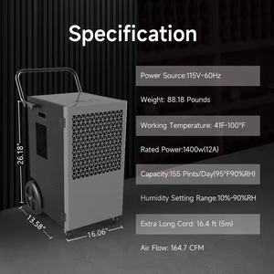 <span class=keywords><strong>Déshumidificateur</strong></span> commercial 155 pintes avec pompe intégrée idéal pour les caves à vin, Offre Spéciale tout neuf - Product Image 6