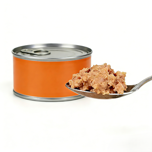 อาหารแมวเปียก OEM พรีเมียม ปราศจากธัญพืช 85 กรัม รสไก่ เป็ด เนื้อวัว โภชนาการสมดุล อุดมด้วยทอรีน โปรตีน ช่วยสุขภาพทางเดินอาหาร - Product Image 2