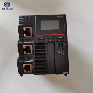 ชุด CPU KEYENCE KV-X520 PLC ความเร็วสูง 0.5ns พร้อม I/O 16 ช่อง และ 24 VDC สำหรับการโปรแกรม PLC ของคอนโทรลเลอร์ซีรีส์ KV-X - Product Image 1