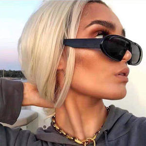 Gafas de Sol de Marco Pequeño Personalizadas y Modernas para Mujer, Modelo 9065, Lentes Negras de PC con Protección UV400, Diseño en Línea Estilo Instagram - Product Image 3