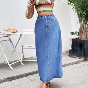 2024 Thời Trang Cotton Denim quần cho phụ nữ, cộng với kích thước cao eo đau khổ jeans đường phố cao Womens DENIM/