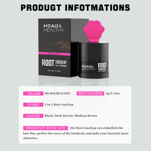 Nouvel Arrivage Poudre Capillaire Bio aux Herbes pour Remplissage et Camouflage Anti-Chute, Imperméable et Résistante à la Transpiration, avec Applicateur - Product Image 5