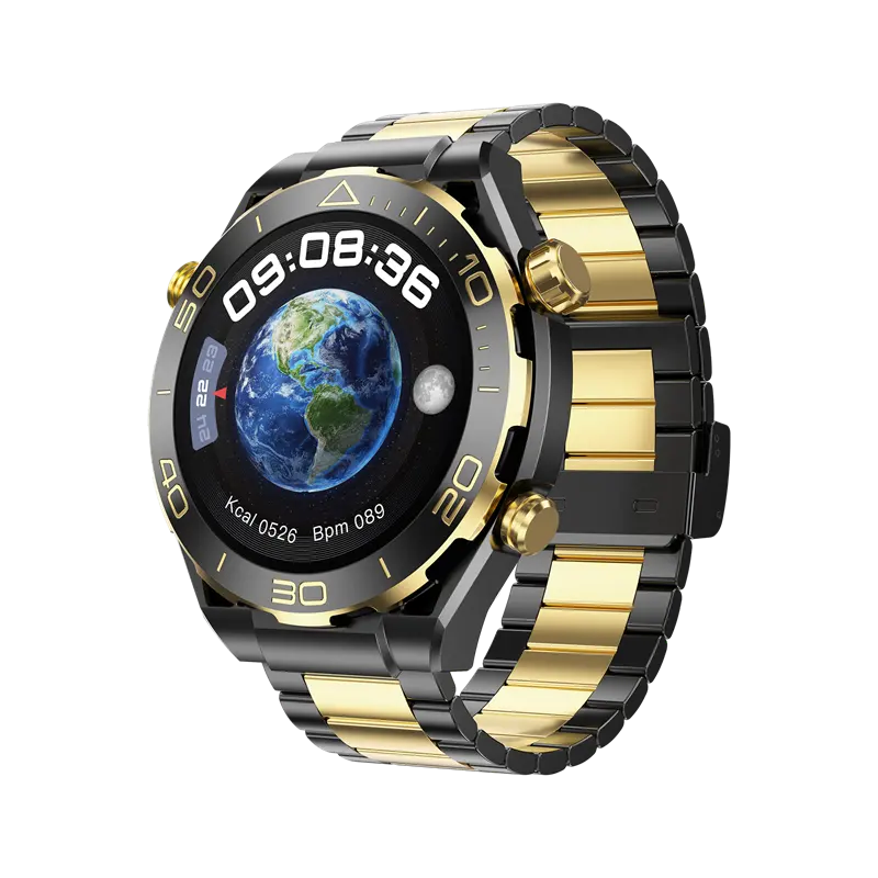 Smartwatch Z91 Pro Max 1.52 inch AMOLED Screen Waterproof Round Fashion Gold Luxury Reloj Smart Watch for Men Women