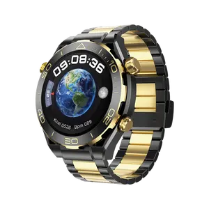 Smartwatch Z91 Pro Max 1.52 Inch AMOLED Screen Waterproof Round Fashion Gold Luxury Reloj Smart Watch For Men Women