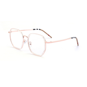 Chất lượng cao hợp thời trang cổ điển tr + kim loại quang Khung kính TR 90 khung hình đầy màu sắc phong cách khung - Product Image 2