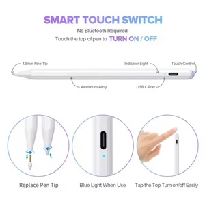 Stylet rechargeable pour tablette <span class=keywords><strong>Apple</strong></span> <span class=keywords><strong>Pencil</strong></span> General Magnetic Smart Active <span class=keywords><strong>Pencil</strong></span> Only for ipad 2018 to2024 <span class=keywords><strong>Pad</strong></span> Accessories - Product Image 5