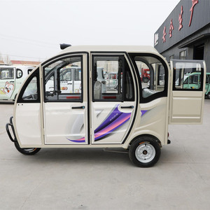 Triciclo Motorizado de Tres Ruedas, Estilo Nuevo de Fábrica, 1800W, Cerrado, para Viajes de Corta Distancia - Product Image 3