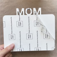 MDFSUB meilleur prix cadre photo personnalisé fête des mères maman Mdf cadre photo vierge sublimation Plaques en bois avec film protecteur