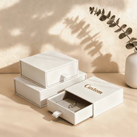 Boîtes cadeaux en papier personnalisées pour les petites entreprises, adaptées aux colliers, aux boucles d'oreilles ou aux petits bijoux