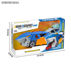 Niños juguetes <span class=keywords><strong>de</strong></span> interior nuevo diseño pistas deslizantes catapulta tiburón coche modelo Kit juguete artículos <span class=keywords><strong>de</strong></span> juego para niño con Mini coches al por mayor - Product Image 6