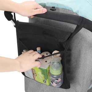 Organizer Universale per <span class=keywords><strong>Passeggino</strong></span> in Rete, Compatibile con Uppababy <span class=keywords><strong>Nuna</strong></span> Britax, Portaoggetti Antiscivolo Regolabile - Product Image 5
