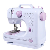 Machine à coudre électrique miniature multifonction FHSM-505A pour le cuir, la couture, la création de boutonnières, pour les tissus