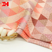 Satin Soyeux Italien Imprimé Numérique Floral Tissus 100% Soie Satin Mat Polyester Tissu Jacquard Mousseline pour Robe