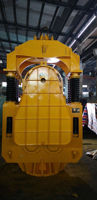 Marteau vibrant électrique de type grue RT-240A pour grands pieux tubulaires en acier