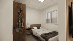 WELLCAMP Moderne Bergvilla Prefab Gefabriceerd Lichtgewicht Staal Frame Buitenvilla Appartement Vakantiehuis - Product Image 5