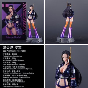 โมเดลวันพีซ นามิ นิโค โรบิน ขนาด 26 ซม. ฟิกเกอร์แอคชั่นจากเกาะไข่ วัสดุ PVC - Product Image 4