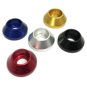 Rondelle d'entretoise en aluminium anodisé coloré M2 M2.5 M3 M4 M5 M6 M8 en gros - Product Image 2