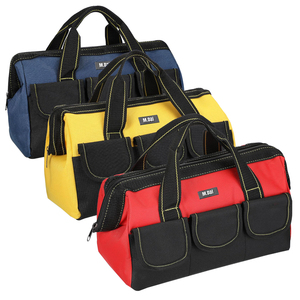 Sac à outils multifonctionnel robuste et imperméable pour homme, avec fond rigide, sangle réglable, fermeture éclair, capacité de 150 lb, OEM/ODM 5-9 - Product Image 2