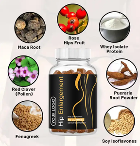 Halal Gummy Bbl Suikervrije Capsules Voor Schoonheidsproduct Voor Het Verbeteren Van De Bil Voor Volwassen Vrouwen-Niet Voor Zwangere Vrouwen - Product Image 5