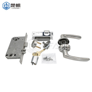 Cerradura de puerta marina de acero inoxidable de 190 mm para barco, yate, contenedor, reemplazo y reparación de puertas de barcos - Product Image 4