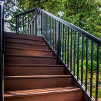 Balustrades en verre balustrade amovible balustrade pour marches en béton