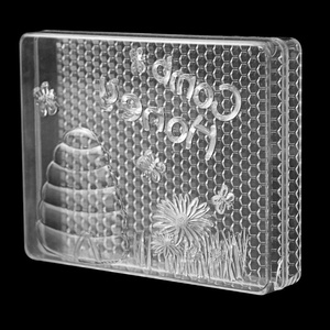 Caja de <span class=keywords><strong>miel</strong></span> transparente vacía 2024 para abejas, peine al por mayor, casete de <span class=keywords><strong>miel</strong></span>/peine, contenedor de <span class=keywords><strong>miel</strong></span> - Product Image 2
