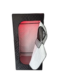 Sauna portable à débit pliable avec logo personnalisé Salles d'intérieur à usage pratique Cosse de sauna à glace - Product Image 2