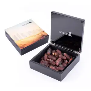 KSA 제다 시즌 나무 상자 공장 사용자 정의 도매 작은 저렴한 평면 나무 초콜릿 저장 상자
