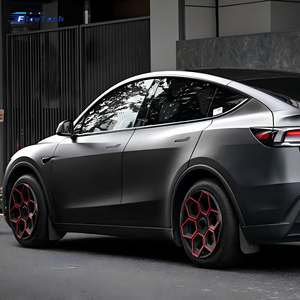 ฝาครอบล้อ Tesla Model Y Model 3 Juniper ขนาด 18 นิ้ว 19 นิ้ว 20 นิ้ว แบบ Aero Hubcaps พร้อมการป้องกันขอบล้อเต็มรูปแบบ  สำหรับ OEM Fitment - Product Image 3