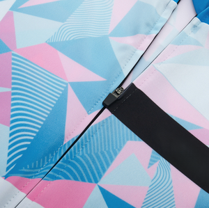 Maillot de cyclisme unisexe à demi-zip OEM en gros, combinaison de triathlon personnalisée à manches courtes pour le sport, la natation, le cyclisme et la course à pied - Product Image 4