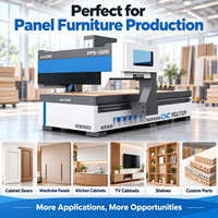 Machine de découpe CNC Alpha haute précision 1325 ATC avec servomoteur rapide pour la sculpture sur bois, routeur CNC pour le travail du bois avec ATC pour la fabrication de meubles