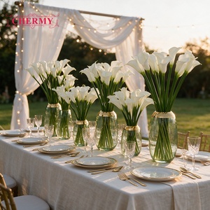 Offre Spéciale – <span class=keywords><strong>Fleurs</strong></span> Artificielles Calla Lily en PU Effet Naturel de 65 cm – Vente en Gros pour Mariages et Décoration de Table – Fournisseur - Product Image 6