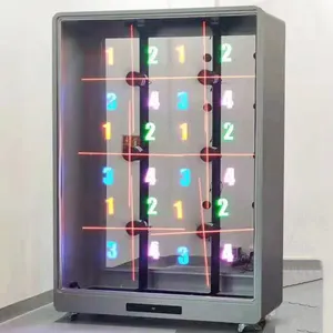 חיצוני משלוח חלקי חילוף מאוורר Led הולוגרפית 3d הולוגרמה תצוגה