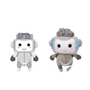 CustomPlushMaker, Almohada de Peluche Personalizada, Muñecos de Peluche de Dibujos Animados, Peluche Súper Suave, Cumpleaños, Bordado, Temática de Computadora, Unisex - Product Image 1