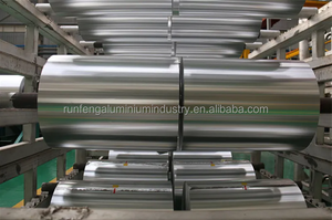 Feuille métallique 8006 H14 Feuille d'aluminium Jumbo Roll Mill Finish Surface Aluminium Household Foil 8011 0.01 - Product Image 5