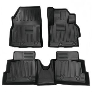 Pour 2011-2024 Mitsubishi Mirage TPE Ensemble de tapis de sol de <span class=keywords><strong>voiture</strong></span>-Ajustement personnalisé, avec tapis de <span class=keywords><strong>coffre</strong></span> arrière, <span class=keywords><strong>protection</strong></span> tous temps - Product Image 2