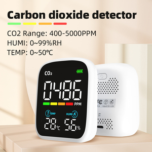 Hygromètre de température portable moniteur de qualité de l'air capteur de <span class=keywords><strong>CO2</strong></span> moniteur testeur de pureté de <span class=keywords><strong>CO2</strong></span> pour champignon de protection personnel - Product Image 6