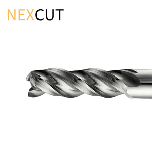 Fraise à grande vitesse Flûte polie miroir Extrémité carrée Fraise de précision pour l'aluminium - Product Image 3