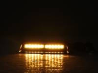 Luz LED estroboscópica para salpicadero de coche, lámpara de advertencia de emergencia intermitente con DT, 36W