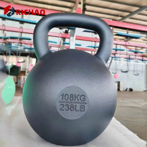 Vente en gros d'usine - Ensemble de kettlebells en fonte de 16 kg, 32 kg, 48 kg - Équipement de gym - Kettlebell en fonte - Product Image 6