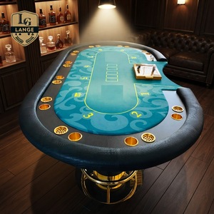 Casino Gambling Heavy Duty Texas <strong>Poker</strong> <strong>Table</strong> 96 Inch High End Standard Measurements <strong>Poker</strong> <strong>Table</strong> - Product Image 4