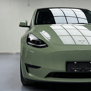 Film de protection de peinture en vinyle PET vert brillant Crystal Armor, autocollant pour carrosserie automobile, prix abordable - Product Image 5