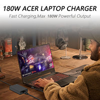 Nueva llegada cargadores para portátiles 180W 19,5 V 9.23A 5,5*1,7mm adaptador de computadora para Acer Predator Triton 300 500 Series