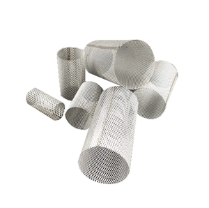 10 20 50 80 100 200 300 500 900 Micron 304 316 Roestvrijstalen Mesh Cilinder Mesh Buis - Product Image 1
