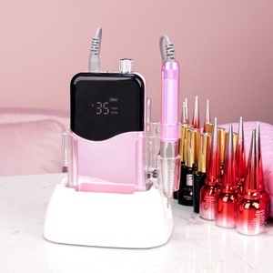 Noi saloni di bellezza amore così <span class=keywords><strong>tanto</strong></span> E File macchina trapano per unghie portatile 35000RPM ricaricabile per Manicure elettrica - Product Image 5