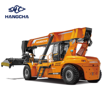 Apilador Eléctrico de Alto Voltaje Hangcha de 45t, Cargador Rápido de Baterías, Manipulador de Contenedores, Montacargas para Patio Ferroviario