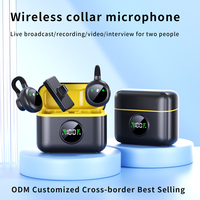 Microphone Condensateur USB Sans Fil Tokdance C Omnidirectionnel Lavalier Anti-Bruit pour Interviews Extérieures et Petites Vidéos