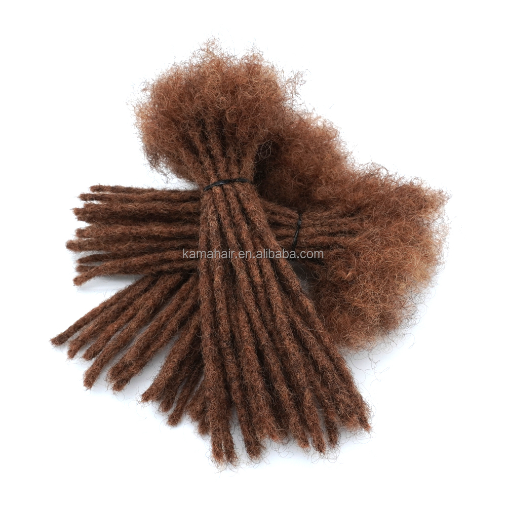 KAMA Wholesaft Human Hair Soft Dreadlock Extensions Deadlock Maintenance Dread Loc Extension for Black Hair Detail Section 8