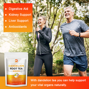 ชาแดนดิไลออนออร์แกนิก 28 วัน บำรุงตับ ชาแดนดิไลออนสมุนไพร ชาแดนดิไลออนรากชาในถุง - Product Image 4